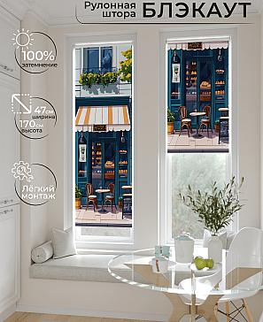 Рулонная штора «Анзара - 511 - ширина 47 см» | фото