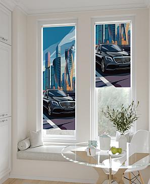 Рулонная штора «Анзара - 515 - ширина 47 см» | фото 2