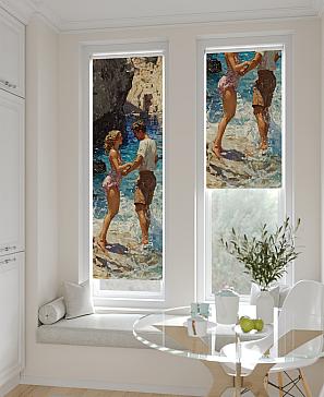 Рулонная штора «Анзара - 517 - ширина 47 см» | фото 2