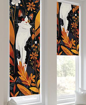 Рулонная штора «Анзара - 518 - ширина 47 см»