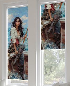 Рулонная штора «Анзара - 520 - ширина 47 см» | фото 3