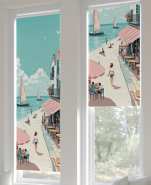 Рулонная штора «Анзара - 525 - ширина 47 см» | фото 3