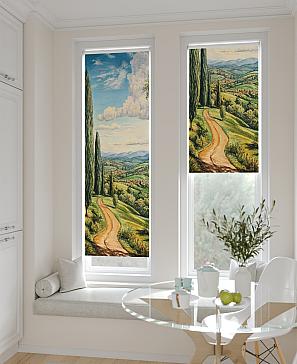 Рулонная штора «Анзара - 529 - ширина 47 см» | фото 2