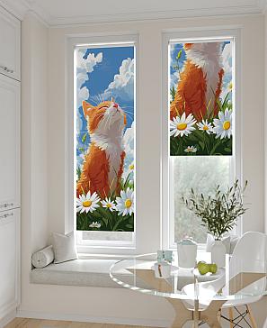 Рулонная штора «Анзара - 531 - ширина 47 см» | фото 2