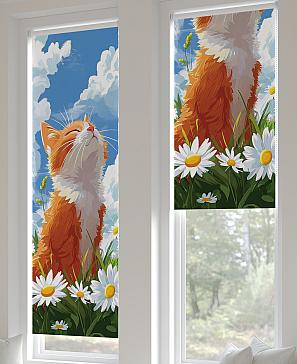 Рулонная штора «Анзара - 531 - ширина 47 см» | фото 3