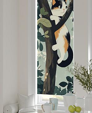 Рулонная штора «Анзара - 533 - ширина 47 см»