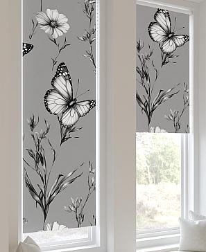 Рулонная штора «Анзара - 540 - ширина 47 см»