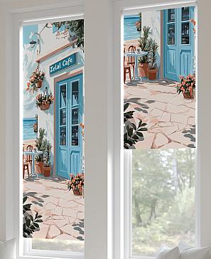 Рулонная штора «Ланетрикс - 451 - ширина 52 см» | фото 3