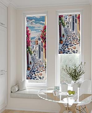 Рулонная штора «Ланетрикс - 455 - ширина 52 см» | фото 2