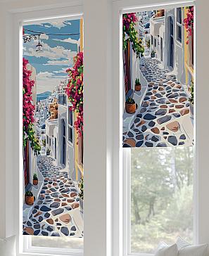 Рулонная штора «Ланетрикс - 455 - ширина 52 см» | фото 3