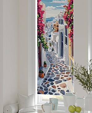 Рулонная штора «Ланетрикс - 455 - ширина 52 см»