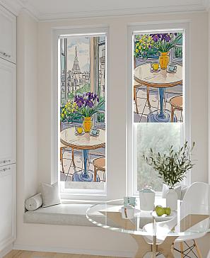 Рулонная штора «Ланетрикс - 456 - ширина 52 см» | фото 2