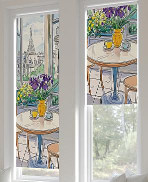 Рулонная штора «Ланетрикс - 456 - ширина 52 см» | фото 3