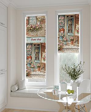 Рулонная штора «Ланетрикс - 462 - ширина 52 см» | фото 2