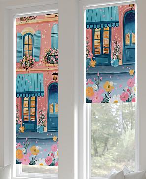 Рулонная штора «Ланетрикс - 465 - ширина 52 см» | фото 3