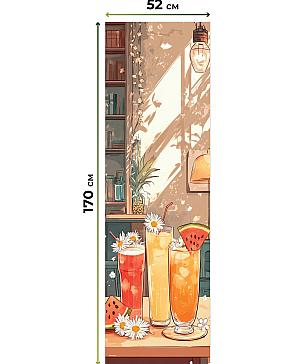 Рулонная штора «Ланетрикс - 468 - ширина 52 см»