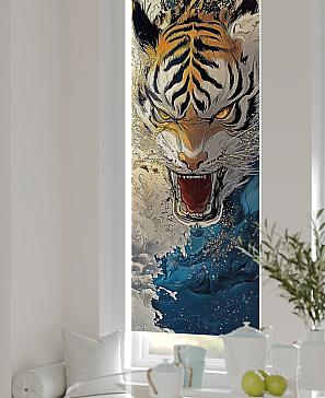 Рулонная штора «Ланетрикс - 469 - ширина 52 см»