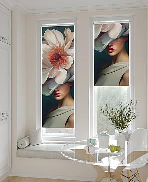 Рулонная штора «Ланетрикс - 479 - ширина 52 см» | фото 2