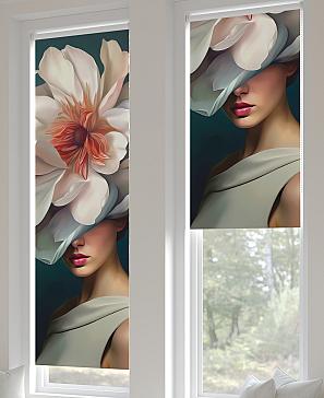 Рулонная штора «Ланетрикс - 479 - ширина 52 см» | фото 3