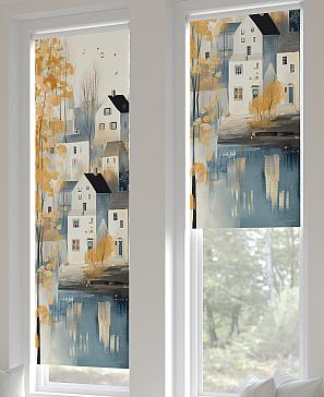 Рулонная штора «Ланетрикс - 481 - ширина 52 см» | фото 3