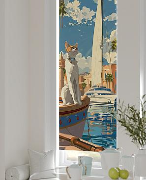 Рулонная штора «Ланетрикс - 487 - ширина 52 см»