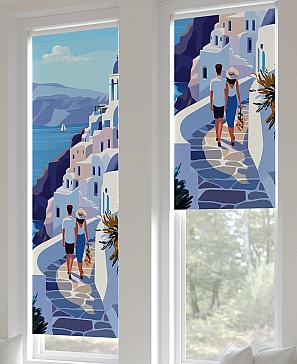 Рулонная штора «Ланетрикс - 496 - ширина 52 см» | фото 3