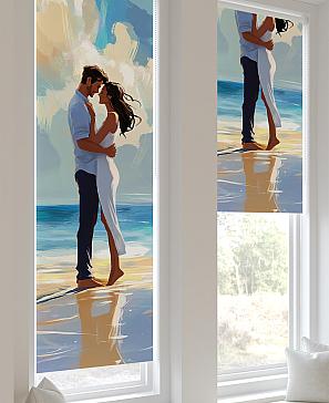 Рулонная штора «Ланетрикс - 498 - ширина 52 см»