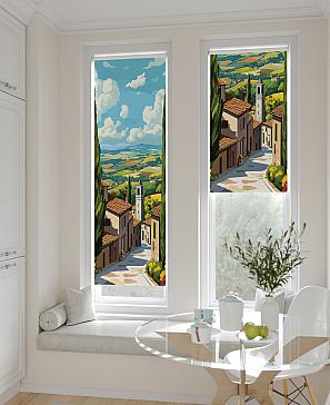 Рулонная штора «Ланетрикс - 499 - ширина 52 см» | фото 2