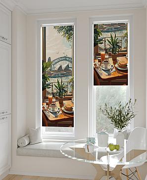 Рулонная штора «Ланетрикс - 509 - ширина 52 см» | фото 2