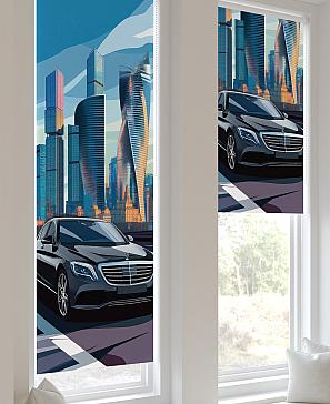 Рулонная штора «Ланетрикс - 515 - ширина 52 см»