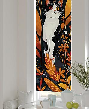 Рулонная штора «Ланетрикс - 518 - ширина 52 см»