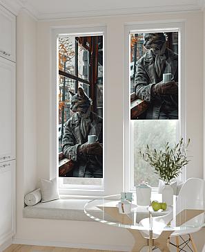 Рулонная штора «Ланетрикс - 519 - ширина 52 см» | фото 2