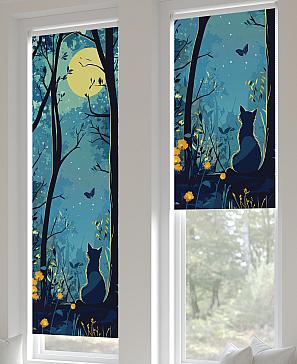 Рулонная штора «Ланетрикс - 521 - ширина 52 см» | фото 3