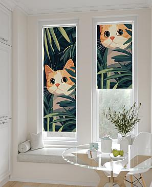 Рулонная штора «Ланетрикс - 522 - ширина 52 см» | фото 2