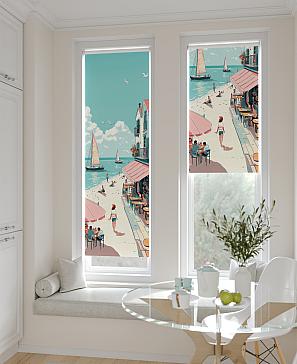 Рулонная штора «Ланетрикс - 525 - ширина 52 см» | фото 2