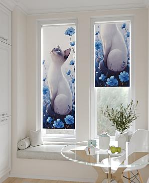 Рулонная штора «Ланетрикс - 528 - ширина 52 см» | фото 2