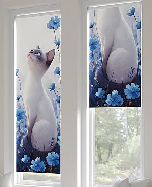 Рулонная штора «Ланетрикс - 528 - ширина 52 см» | фото 3