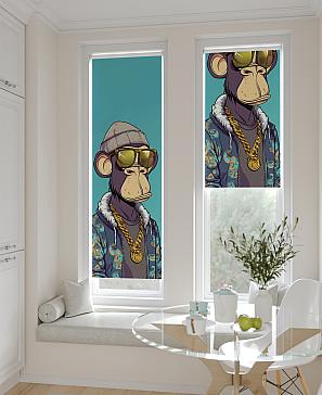 Рулонная штора «Ланетрикс - 532 - ширина 52 см» | фото 2