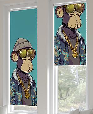 Рулонная штора «Ланетрикс - 532 - ширина 52 см» | фото 3