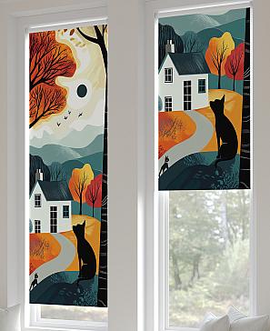 Рулонная штора «Ланетрикс - 534 - ширина 52 см» | фото 3