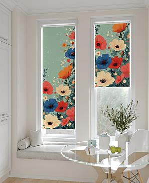 Рулонная штора «Ланетрикс - 537 - ширина 52 см» | фото 2