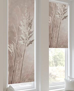 Рулонная штора «Ланетрикс - 538 - ширина 52 см»