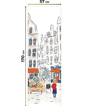 Рулонная штора «Лирстик - 452 - ширина 57 см»