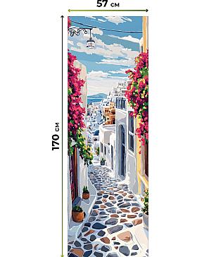 Рулонная штора «Лирстик - 455 - ширина 57 см»