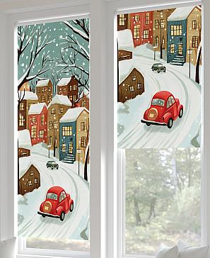 Рулонная штора «Лирстик - 458 - ширина 57 см» | фото 3