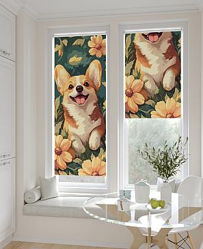 Рулонная штора «Лирстик - 467 - ширина 57 см» | фото 2