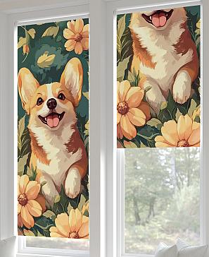 Рулонная штора «Лирстик - 467 - ширина 57 см» | фото 3