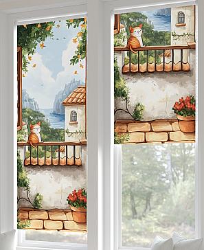 Рулонная штора «Лирстик - 471 - ширина 57 см» | фото 3