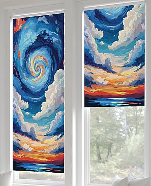 Рулонная штора «Лирстик - 474 - ширина 57 см» | фото 3