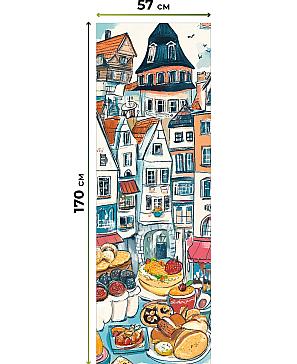 Рулонная штора «Лирстик - 483 - ширина 57 см»